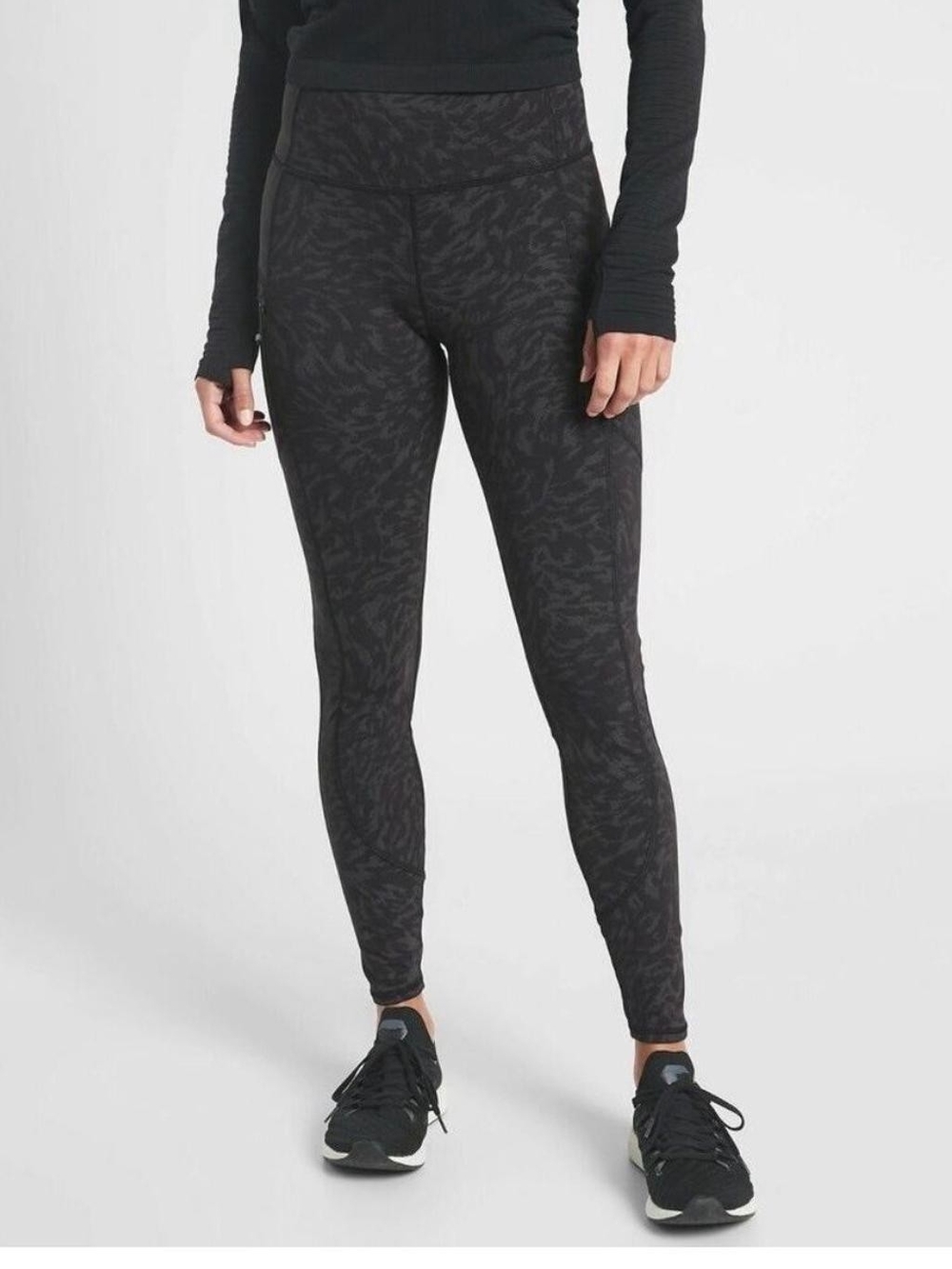 Athleta Rainier Reflective Lynx Tights | Womens L